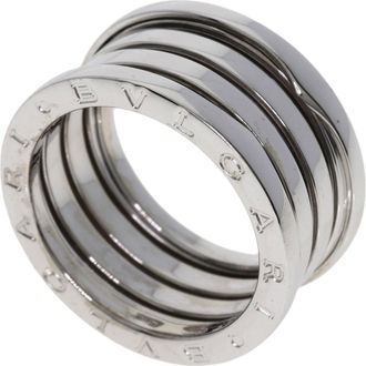 Bulgari B.Zero1 White Gold White Gold (18K) Band Ring (Pre-Owned)