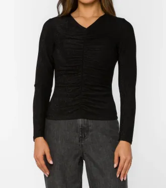 Velvet Heart Womens Alaia Top In Black