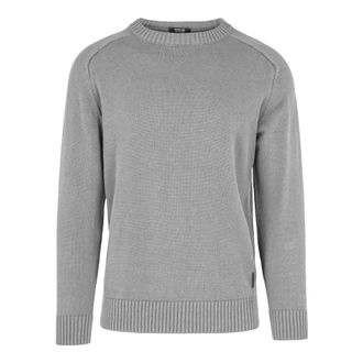 Bomboogie Trui met ronde hals - Heren - Truien - Grijs - Maat: 2XL Katoen