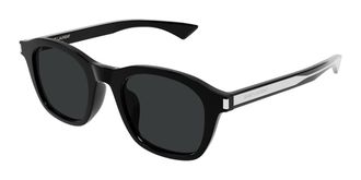 Saint Laurent SL 880/K Asian Fit 001 Mens Sunglasses Black Size 50 - Free RX Lenses - Free RX Lenses