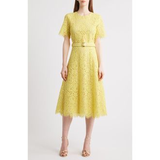 Elie Tahari The Lex Sunshine Lace Dress at Nordstrom, Size 2