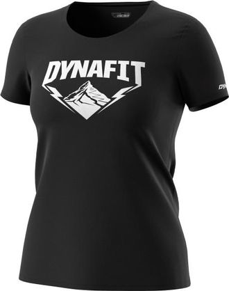 Dynafit Graphic Co S/S Tee T-Shirt f&uuml;r Damen | schwarz