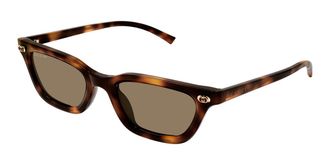 Gucci GG1944S 006 Womens Sunglasses Tortoiseshell Size 50 - Free RX Lenses - Free RX Lenses