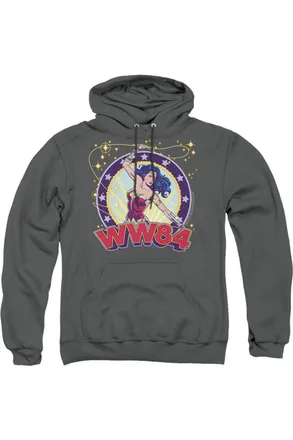 Gildan Wonder Woman 84 Lasso Star Adult Pull Over Hoodie / Hooded Sweatshirt