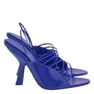 Ferragamo Altaire Strappy Leather Sandals, Size 9 C
