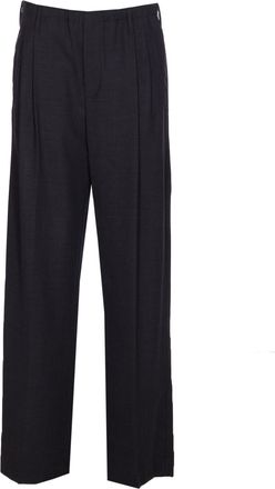Brunello Cucinelli Sartorial Track Trousers In Fluid Twill Wool Crepe