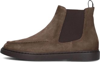 Giorgio Stijlvolle Chelsea Boots voor Heren - Heren - Chelseaboots - Bruin - 44 EU - Wol - Schoenen