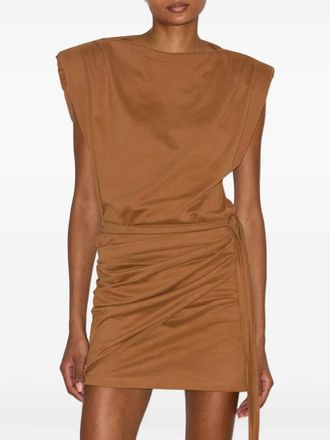 Isabel Marant Abito corto Marielle a portafoglio - Marrone