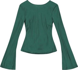 Ganni Satin Blouse