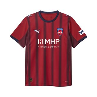Puma Maglia gara Home FC Heidenheim 25/26 da uomo, Accessori, Rosso, 3XL