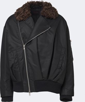Simone Rocha Giacca blouson asimmetrica