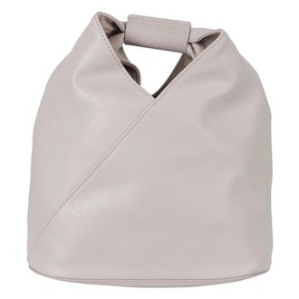 Maison Margiela Japanese Crossbody Tas - Dames - Tassen - Grijs - Maat: ONE Size Leer