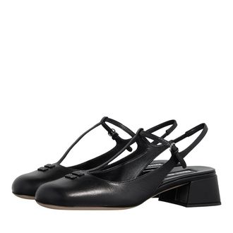 Miu Miu Loafers - Square Toe Mary Janes - black - Loafers for ladies