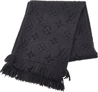 Louis Vuitton Pre-owned Vintage Zijden Sjaal - Dames - Vintage Accessoires - Zwart - ONE Size - Vintage
