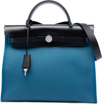 Herm&egrave;s Pre-owned Hermes Toile Herbag Zip 31 Ladies ORUWGITXZ64CMUJK