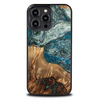 OEM Funda &Uacute;nica Bewood Para Iphone 15 Pro Max - Planetas - Tierra