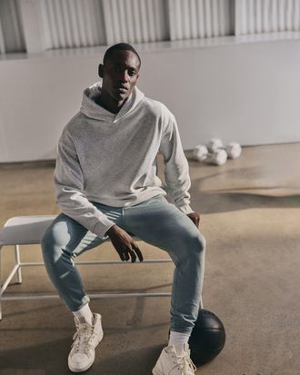 Vuori Clothing Ponto Performance Jogger Pants | Misty Blue Heather | XS, Size Extra Small