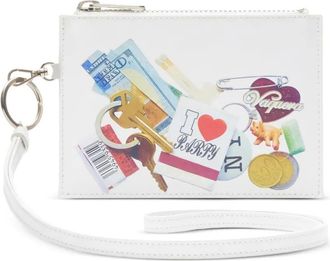 Vaquera Portafoglio con zip - Bianco