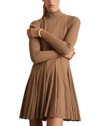 Reiss Savannah Jersey Flippy Dress
