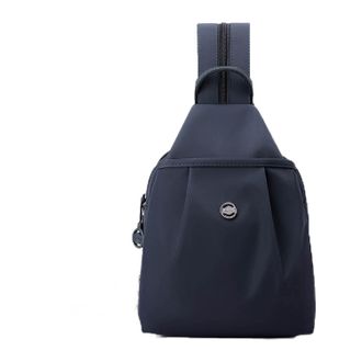 Generic 2026 Premium 3 in 1 Anti-Theft Travel Tote Bag Fashion Oxford Cloth Casual Backpack Women Messenger Sling Crossbody Chest Bag (Navy)