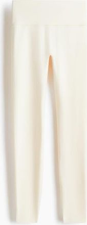 H&M Sports leggings with softmove in Light Apricot at Nordstrom, Size Xx-Large
