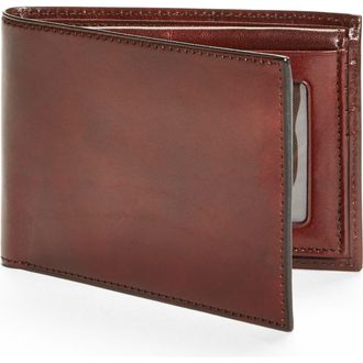Bosca ID Passcase Wallet in Brown at Nordstrom