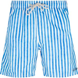 MC2 Saint Barth Polyester Shorts en Onderbroeken - Heren - Korte Broeken - Blauw - 4XL - Polyester - Korte Broeken
