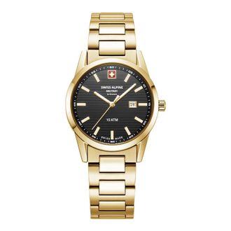 Swiss Alpine Military Watches - Dames - Horloges - Geel - ONE Size - Accessoires