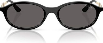 Vogue Sunglasses Vo5625 S W44/87 Black/Smoke Gray Women