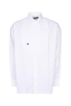 Jacquemus White Regular Solid Shirt
