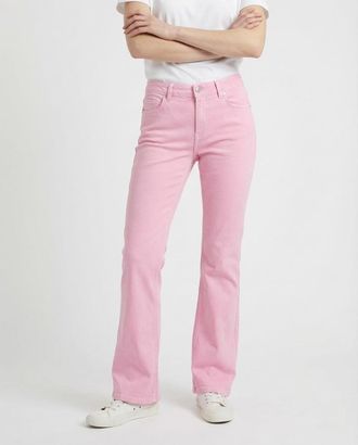 Marni Salmon Cotton Flared Denim Jeans, Brand Size 36 (US Size 4)
