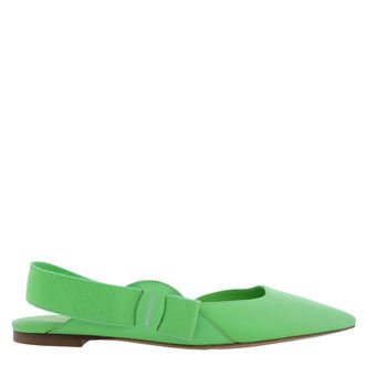 Ferragamo Ferragamo Vania Vara Bow Slingback Ballet Flats, Size 7 C