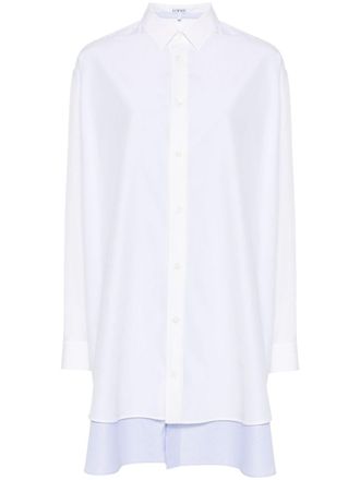 Loewe Chemisier a strati - Bianco
