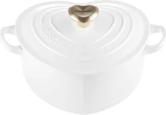 LE CREUSET Teg Bas Cuore 20cm wh