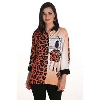 Frank Lyman Design Mujer, Blusas y Camisas, Multicolor, Talla: 2XL