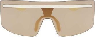 Nike ECHOSHIELDMF113 Shield Rimless Sunglasses - Beige