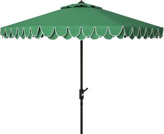 Safavieh Sombrilla de metal, verde