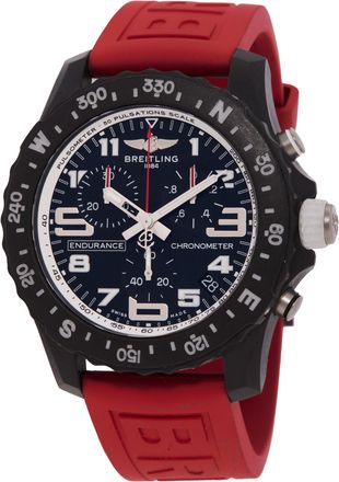Breitling Pre-owned Breitling Endurance Pro Chronograph Quartz Black Dial Mens Watch X82310A71B1S1