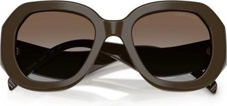Giorgio Armani 0Ar 8248 - Dames - Zonnebrillen - Bruin - 51 MM - Accessoires