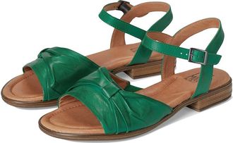 Miz Mooz Dorra Womens Wedge Shoes Emerald : EU 39 (US Womens 8.5-9) B - Medium, Leather