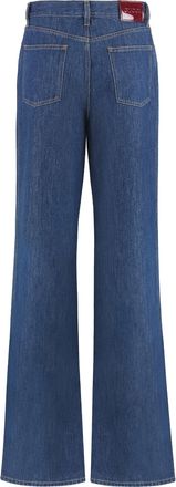 Gucci Womens 5-Pocket Straight-Leg Denim Jeans