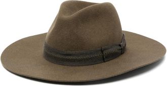 Golden Goose Flat-brim Fedora Hat