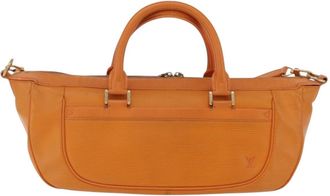 Louis Vuitton Dhanura Epi Leather Orange Leather Handbag (Pre-Owned)