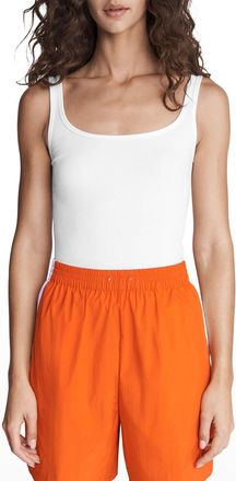 Rag & Bone The Essential Rib Scoop-Neck Tank