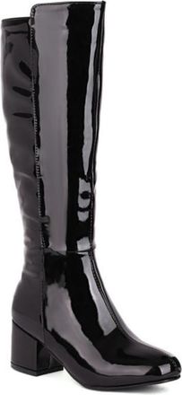 Generic Womens Pointed Toe Stiletto Heel Knee High Lace Up Vintage Boots Comfortable Non Slip Durable Stylish Elegant Perfect for Evening Party Prom Streetwea