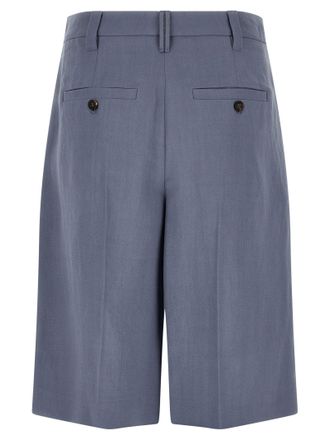Brunello Cucinelli Sartorial Twill Bermuda Shorts - Gray