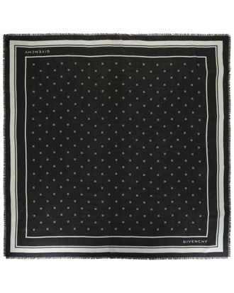 Givenchy 4G Cashmere & Silk-Blend Shawl