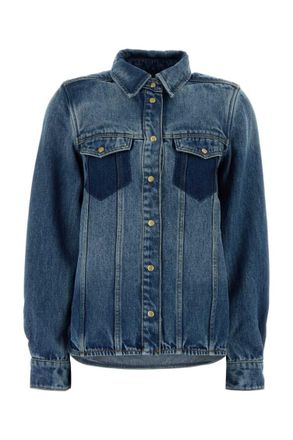 Ganni Denim Regular Solid Shirt
