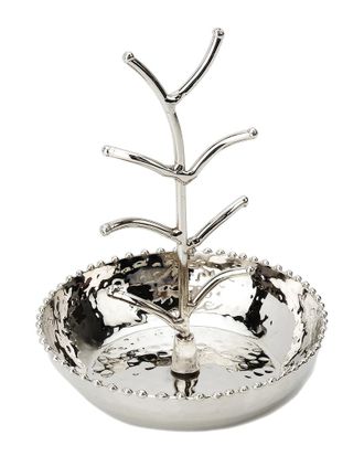 Classic Touch Ring And Jewelry Holder With Beaded Design