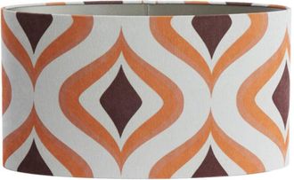 Light & Living Light & Living - pantalla de lámpara - Cookie - naranja - textil